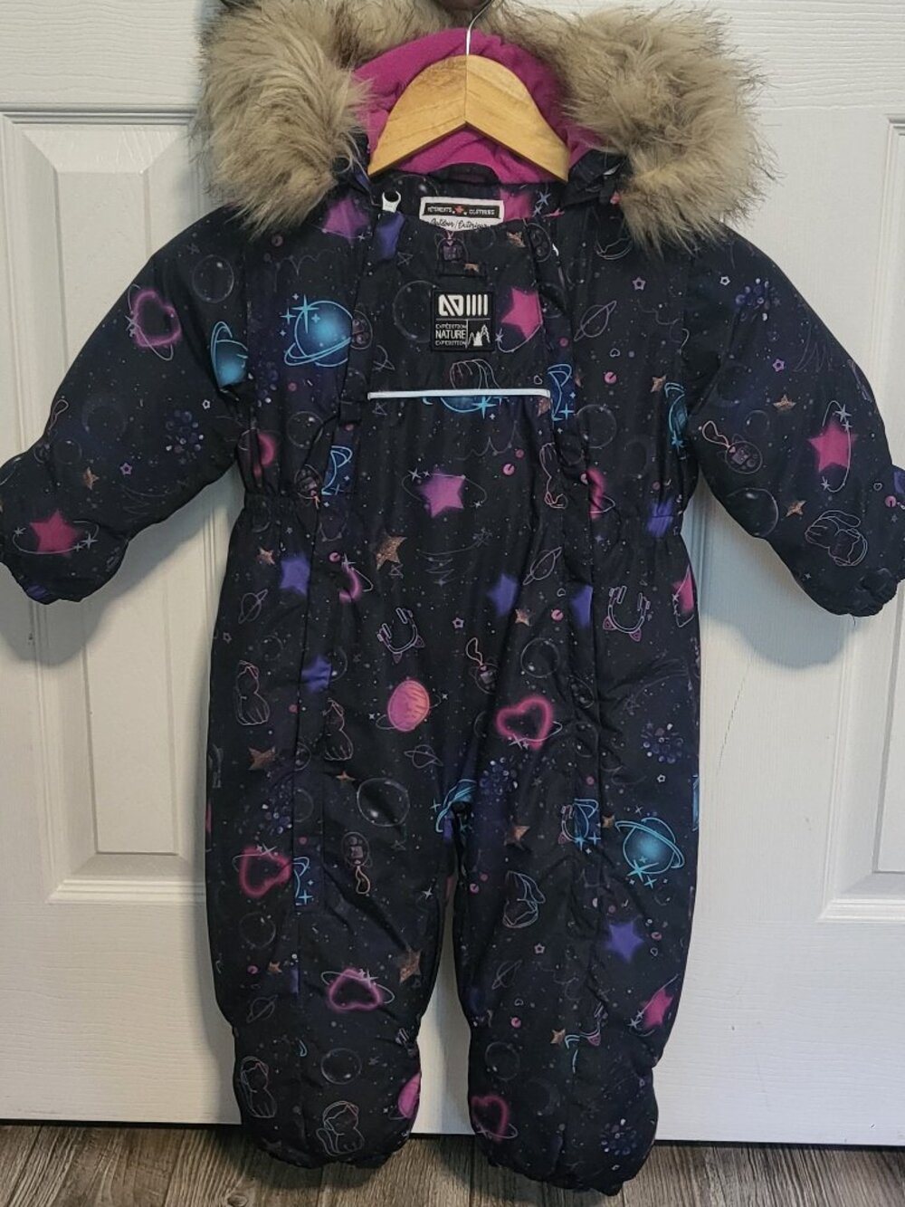 Nano one piece snowsuit for girls 18 mths